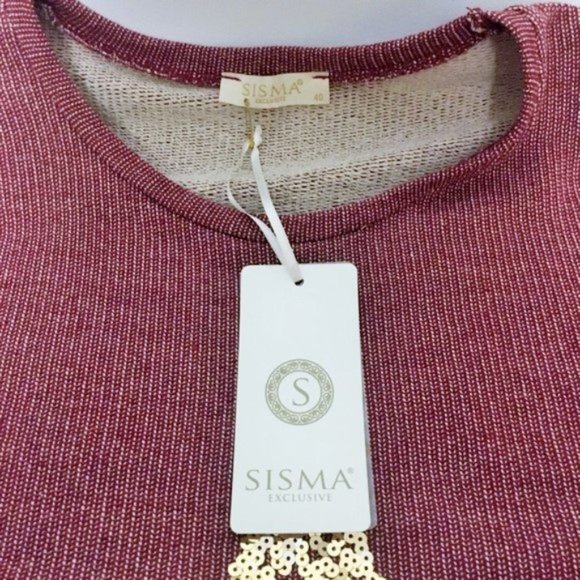 Sequin Star Women's Sweater - Picture 6 of 10